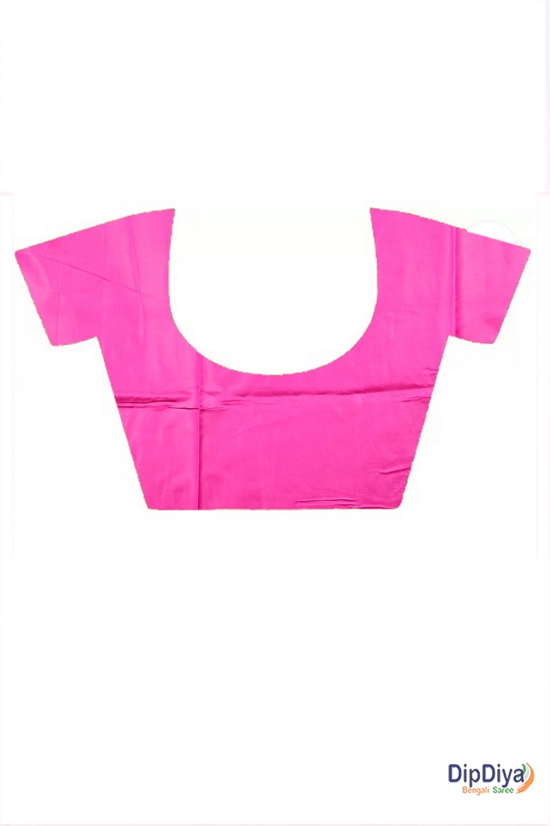 Violet Pink Cotton Silk Parza Baluchari Saree (584)